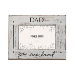 Cream You Are Loved 5 X 7 Inch Distressed Wood Picture Frame - Foreside Home & Garden -Decor Home Life Store GUEST d3d0e62f 4c77 4863 b85e 0e9fcfc077fc