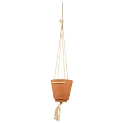 Bottom Tassel Terracotta & Jute Hanging Planter - Foreside Home & Garden -Decor Home Life Store GUEST da349230 7797 4c5f 9343 18ed0bc953aa