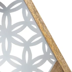 Floral Pattern Wall Shelf Wood & Metal - Foreside Home & Garden 11 Floral Pattern Wall Shelf Wood & Metal - Foreside Home & Garden -Decor Home Life Store GUEST dbdb2d50 0c07 42cc a440 761505979544