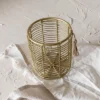 Utensil Caddy Brass Metal With Jute Tassel By Foreside Home & Garden -Decor Home Life Store GUEST ddfb7ace 0f18 4a03 b918 c4c4c53c7a11
