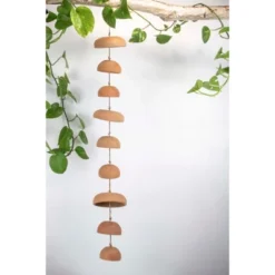 Natural Terracotta Hanging Chime - Foreside Home & Garden -Decor Home Life Store GUEST dfeea895 d976 4d88 9da4 8a6994e849cc