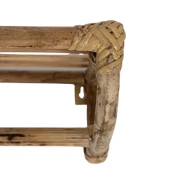 Brown Cane Wall Shelf By Foreside Home & Garden -Decor Home Life Store GUEST ee23970c 7108 4ad5 a345 eb8490a22ddf