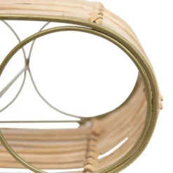 Wrapped Brass Metal & Rattan Wine Bottle Holder - Foreside Home & Garden 11 Wrapped Brass Metal & Rattan Wine Bottle Holder - Foreside Home & Garden -Decor Home Life Store GUEST f7112b55 63be 4622 afac 631ab5c8c49a