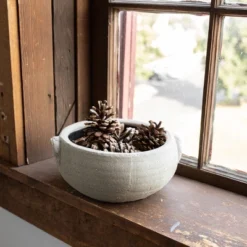 Distressed Gray Terracotta Planter By Foreside Home & Garden