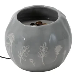 Multicolor Wildflower Ceramic Indoor Water Fountain With Pump - Foreside Home & Garden -Decor Home Life Store GUEST fde74bf6 22e2 4a72 a190 e661a8500d35