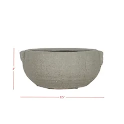 Distressed Gray Terracotta Planter By Foreside Home & Garden -Decor Home Life Store GUEST fe4958b1 1d3d 40f0 a9a1 12ef106387c7